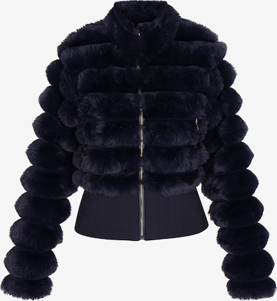 Demisezoninė striukė iš faina, spalva – tamsiai mėlyna jūros spalva, Prekių apžvalga