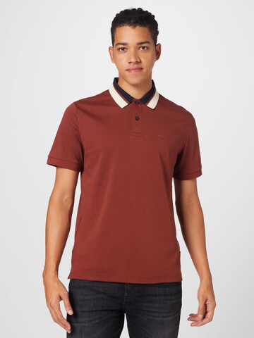 BOSS Black Shirt 'Parlay' in Brown: front