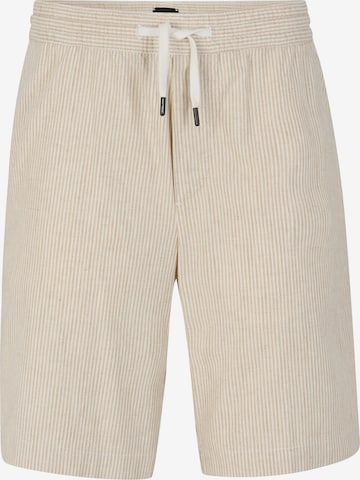 Regular Pantalon 'Kaji' STRELLSON en beige : devant