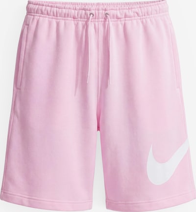 Nike Sportswear Pantalon 'CLUB' en 29-30 en rose / blanc, Vue avec produit