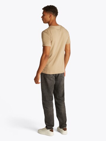 Tommy Jeans - Camiseta en beige