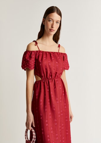 Scalpers Poletna obleka | rdeča barva