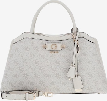 GUESS - Bolso de mano 'COLEEN LOGO SMALL SA HWSG97 49060' en blanco: frente