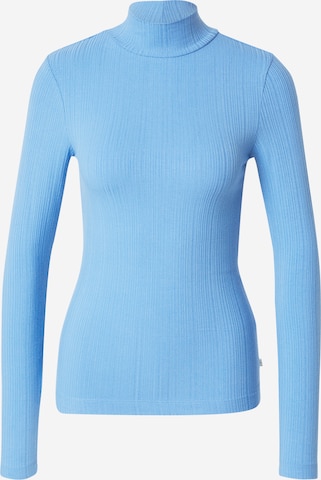 T-shirt QS en bleu : devant