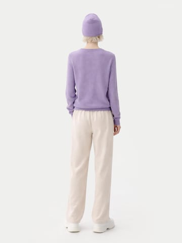 GOBI Cashmere Sweater 'Cashmere Hat & Sweater Set' in Purple