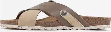 Bayton Mule 'Mimizan' in Beige: front