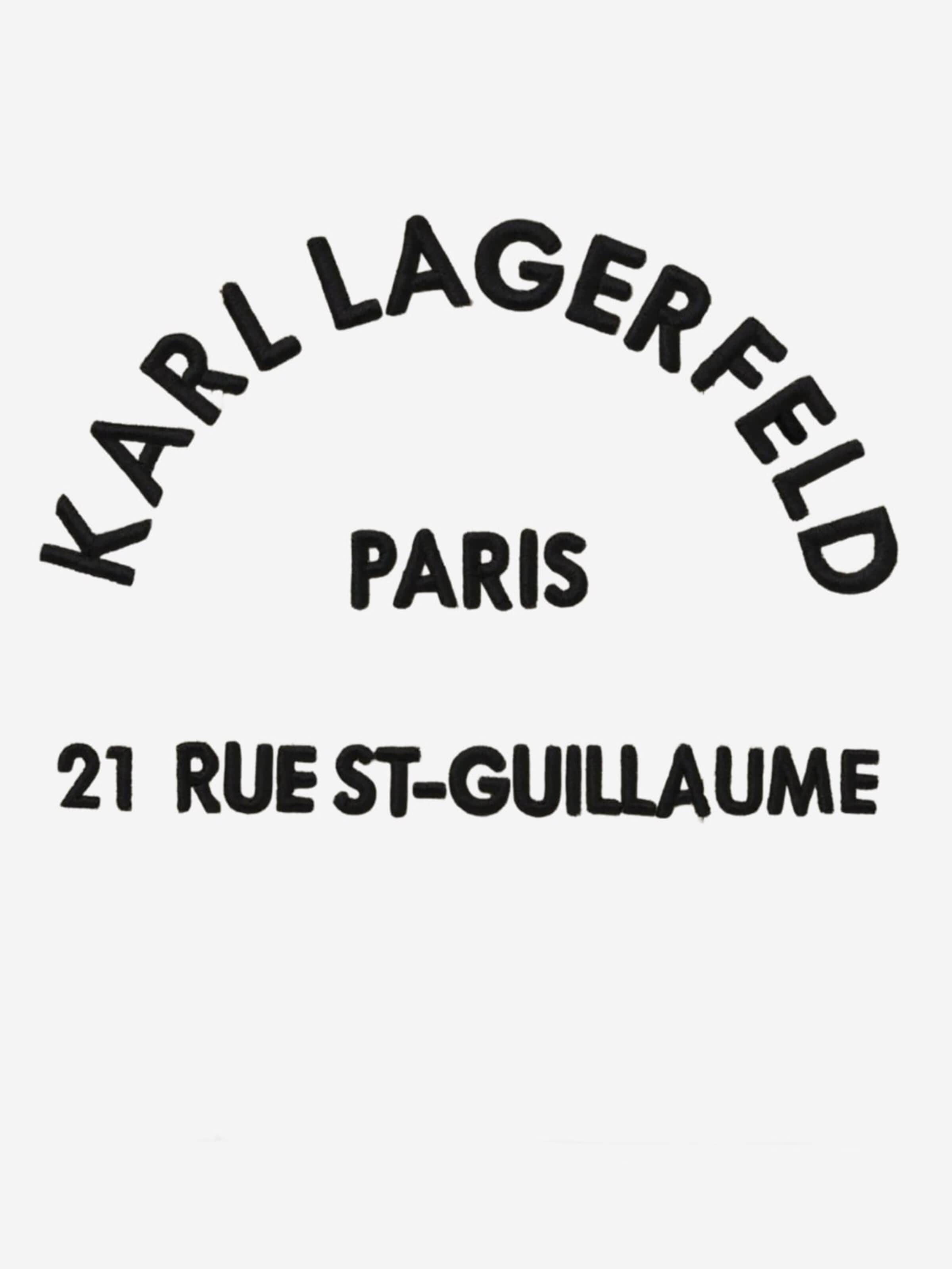 Karl Lagerfeld Torba shopper w kolorze biały