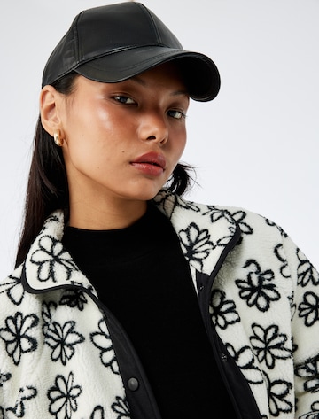 Koton Fleece jacket in White