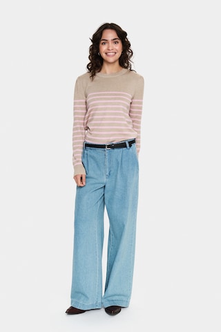Pull-over 'Mila' SAINT TROPEZ en beige