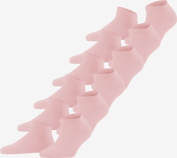 FALKE Sockor 'Happy' i rosa: framsida