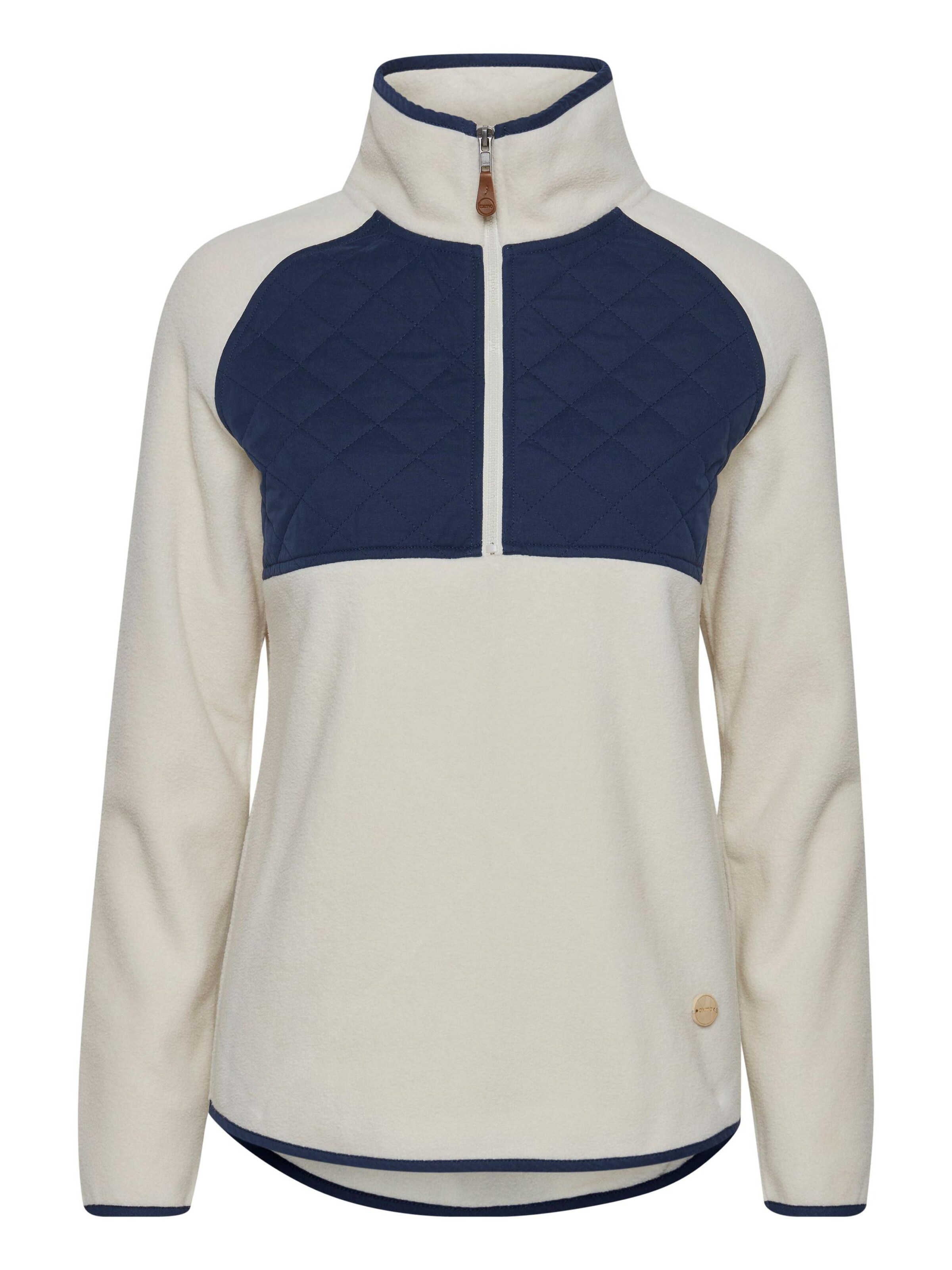 Sweat-shirt 'Malita' Oxmo en beige : devant