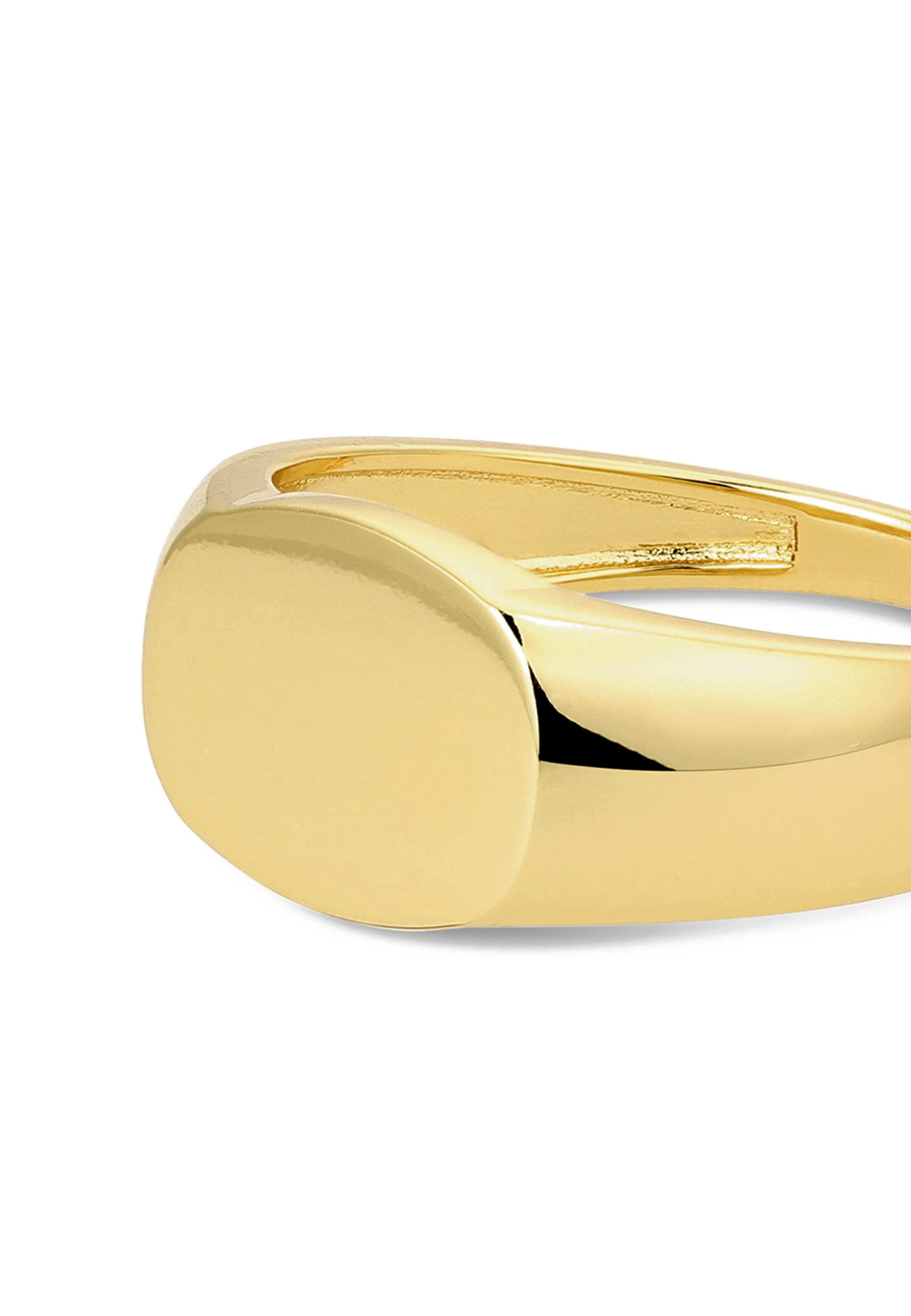 Commen Lines Ring in Goud