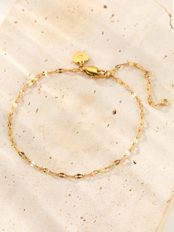 Bracelet 'Dainty Rolo Chain' Hey Happiness en or