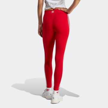 Skinny Leggings 'Adicolor Classics' di ADIDAS ORIGINALS in rosso