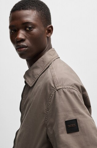 BOSS Orange Between-Season Jacket in Beige