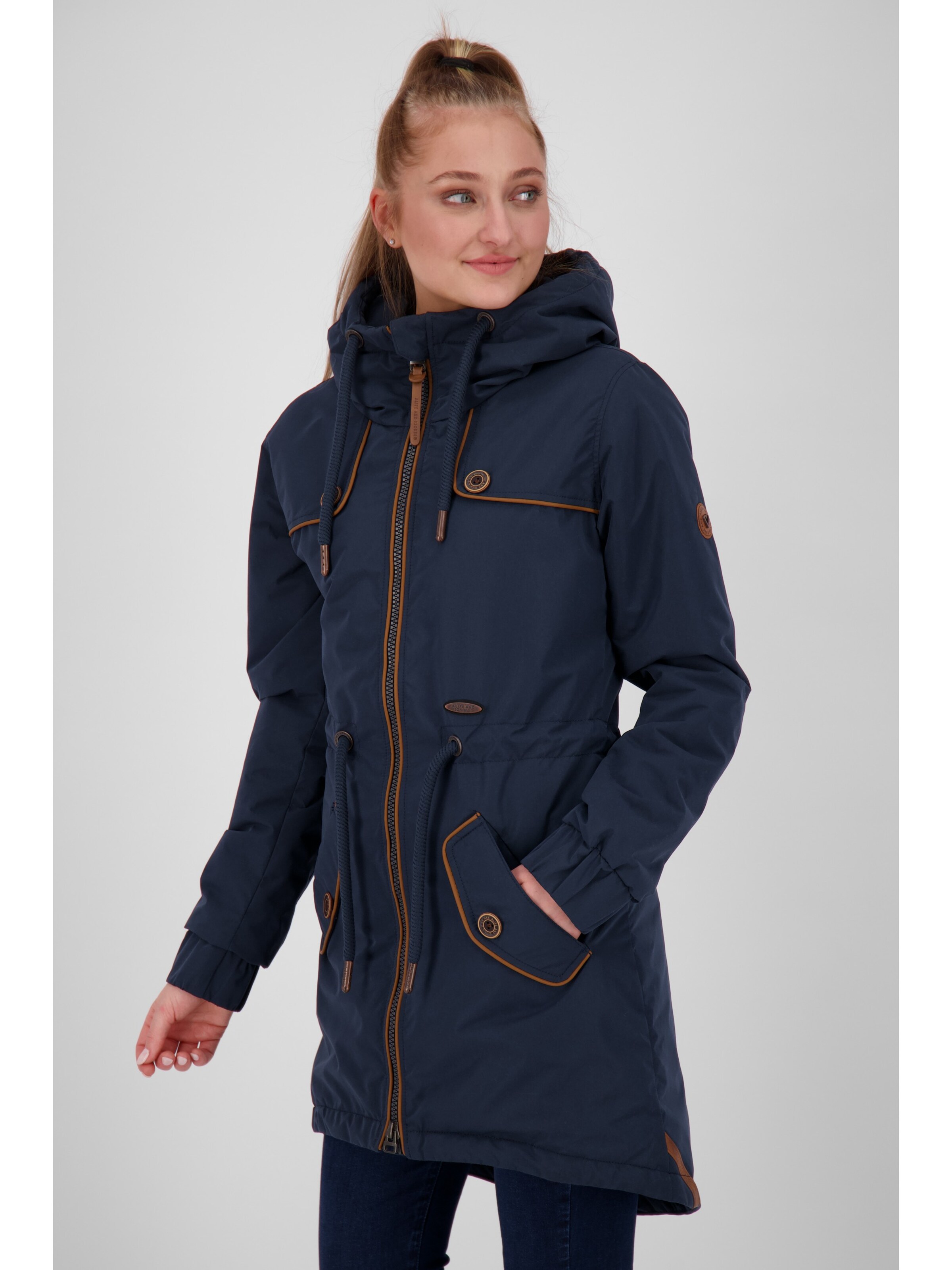 alife & kickin Übergangsjacke 'Charlotte II' in Blau