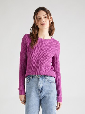 Pull-over 'DALO' VILA en violet : devant