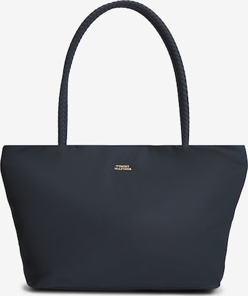 TOMMY HILFIGER Nákupní taška 'MARINA' – černá: přední strana