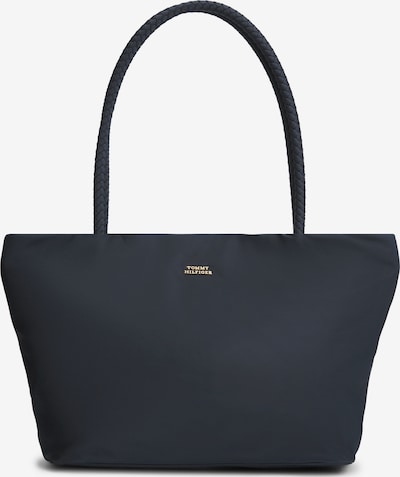 TOMMY HILFIGER Ostoskassi 'Braided Handle Hobo Tote' koossa One Size värissä musta, Tuotenäkymä