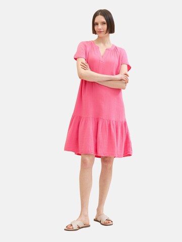 TOM TAILOR Kleid in Pink