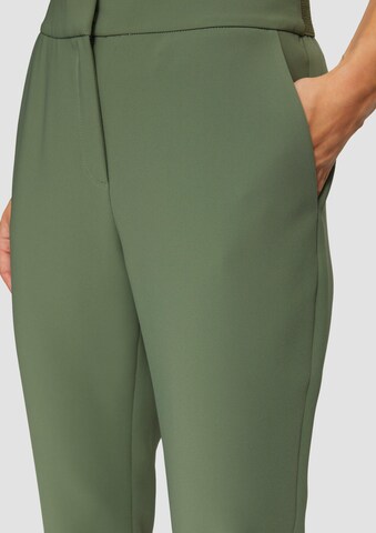 Slimfit Pantaloni di s.Oliver BLACK LABEL in verde