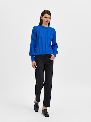 SELECTED FEMME Pullover 'GLOWIE' in Blau