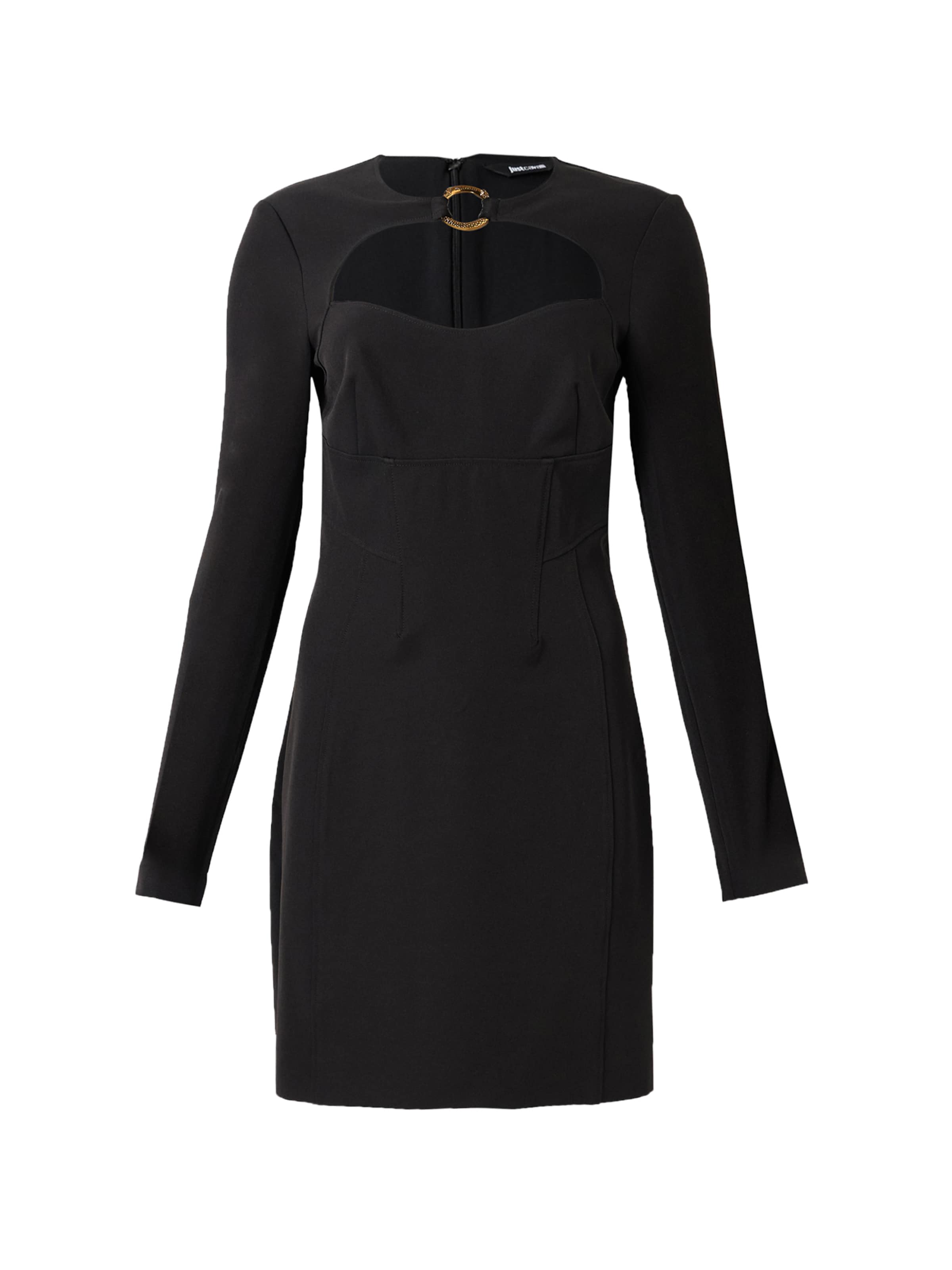 juoda Just Cavalli Suknelė &#x27;VESTITI&#x27;: priekis