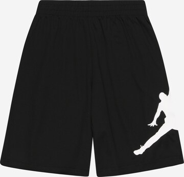 Pantalon Jordan en noir : devant
