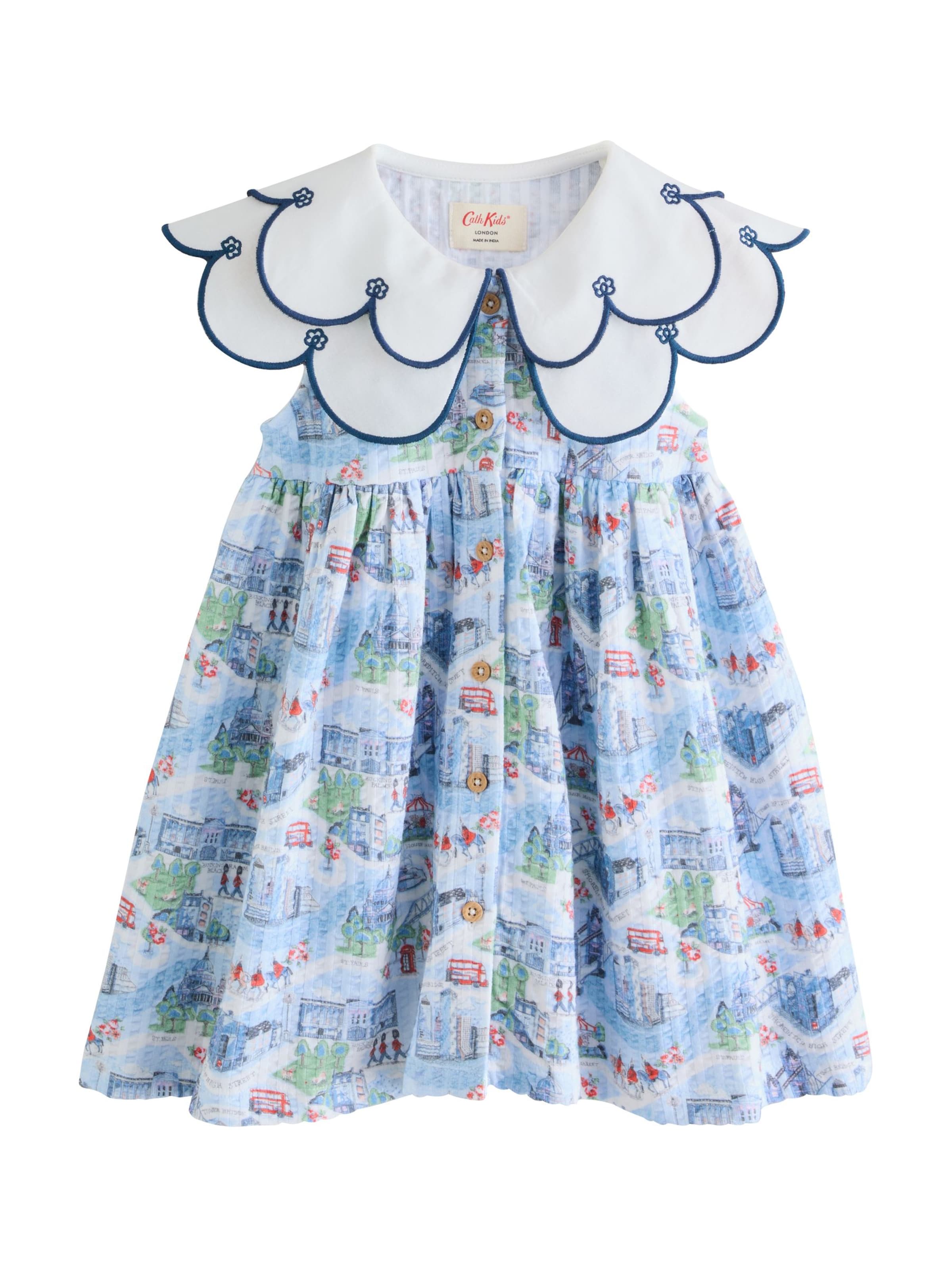 Next Платье в Синий: спереди