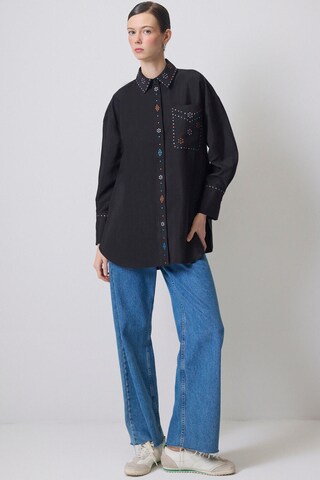 Touche Prive Blouse in Zwart