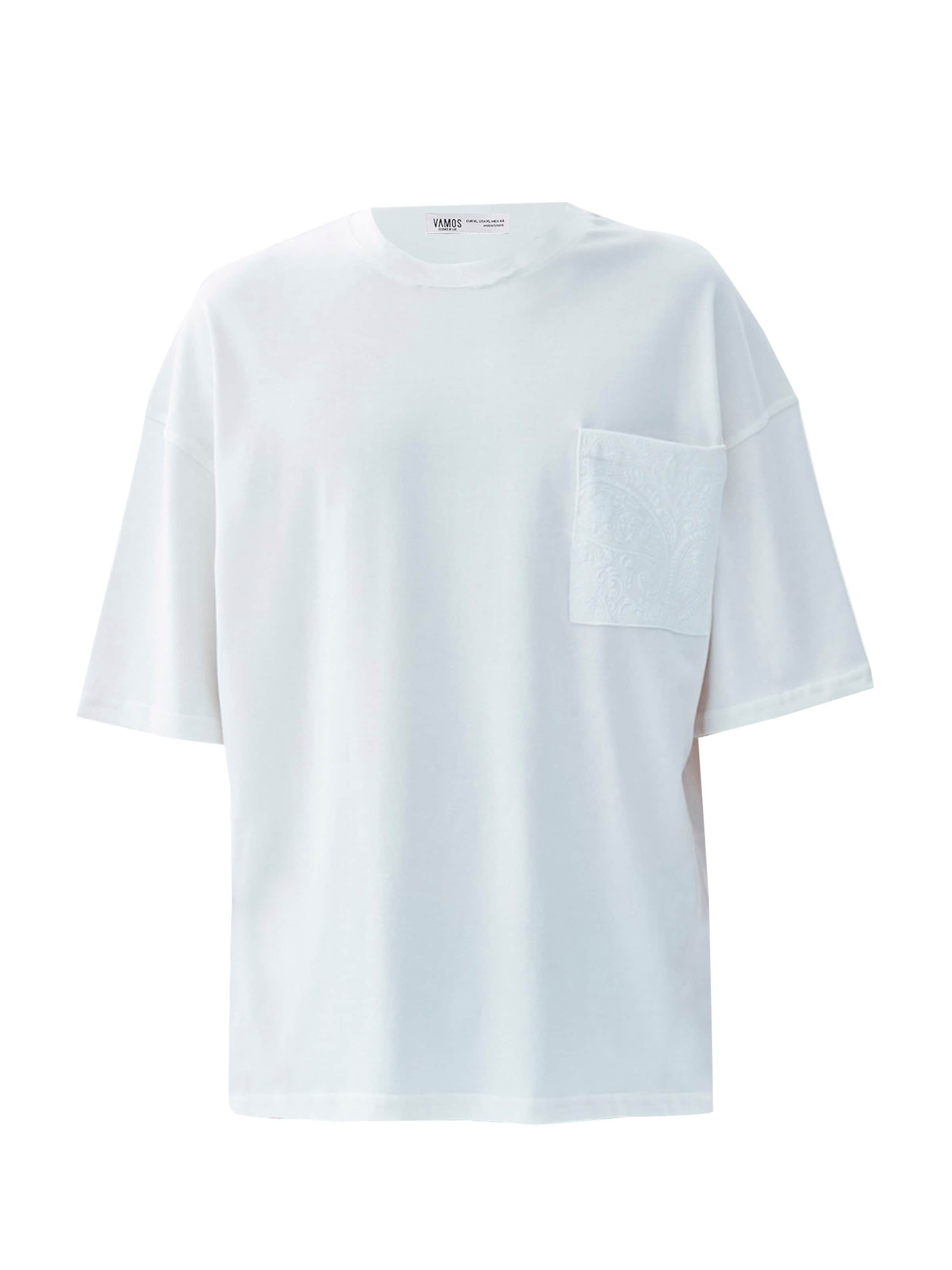 VAMOS CLO Bluser & t-shirts i hvid: forside