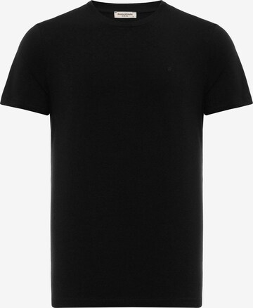 T-Shirt Anou Anou en noir : devant