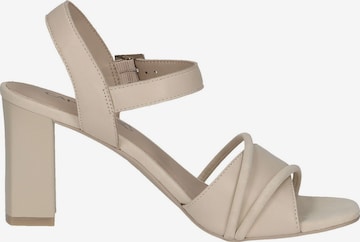 CAPRICE Sandalen met riem in Beige