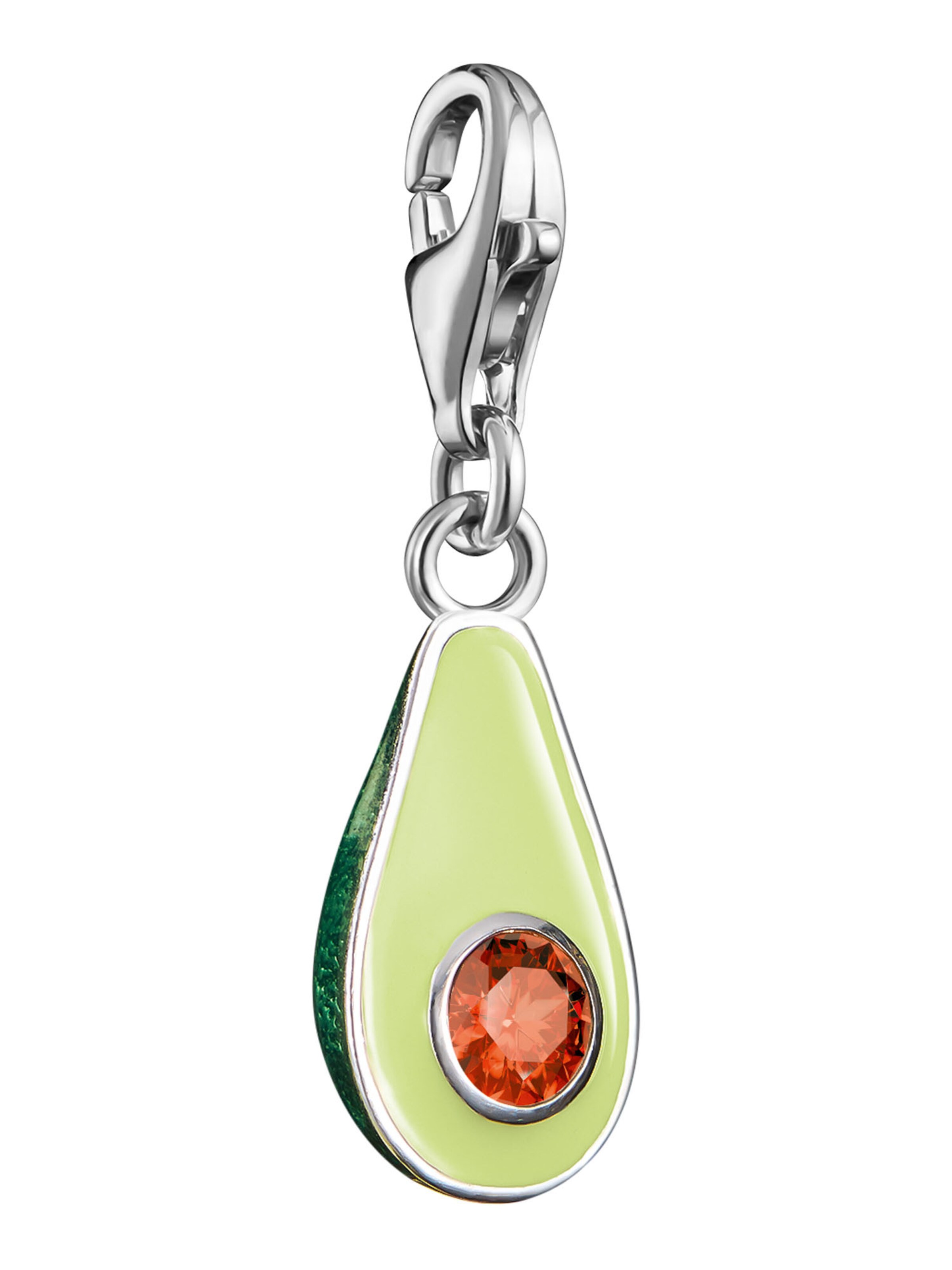 Thomas Sabo Pendant 'Avocado' in Green: front
