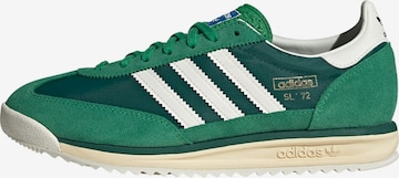 Baskets basses 'SL 72 RS' ADIDAS ORIGINALS en vert : devant