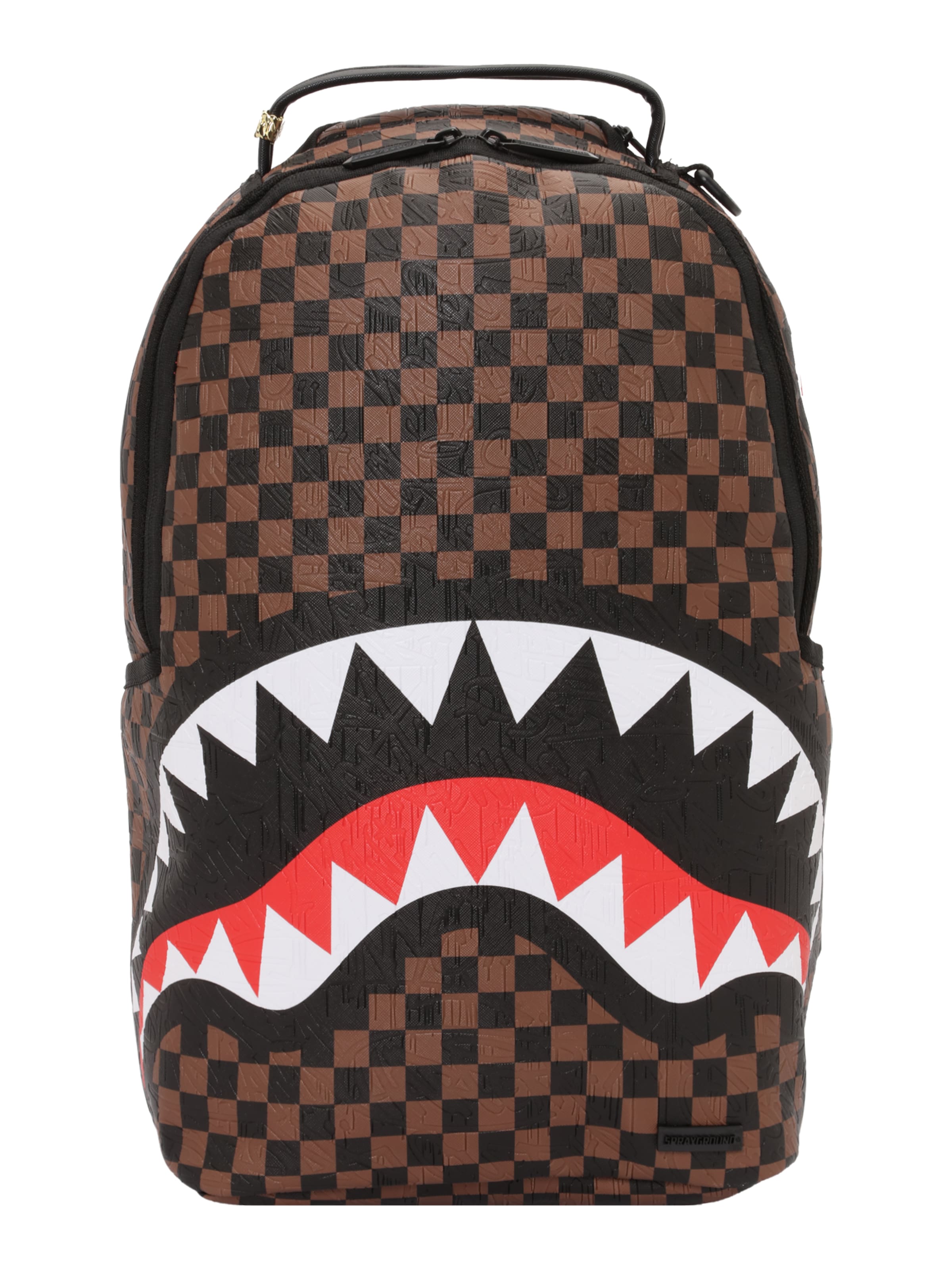 Sprayground Backpack 'CHECK 2 EMBOSS' in Mixed colours: front