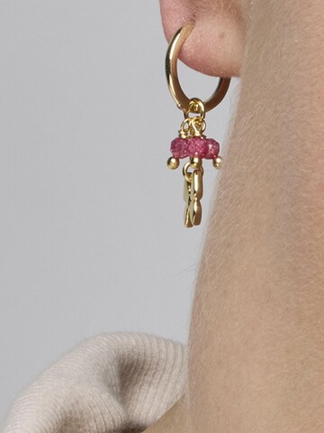 Boucles d'oreilles 'Coaran' Luxenter en rose