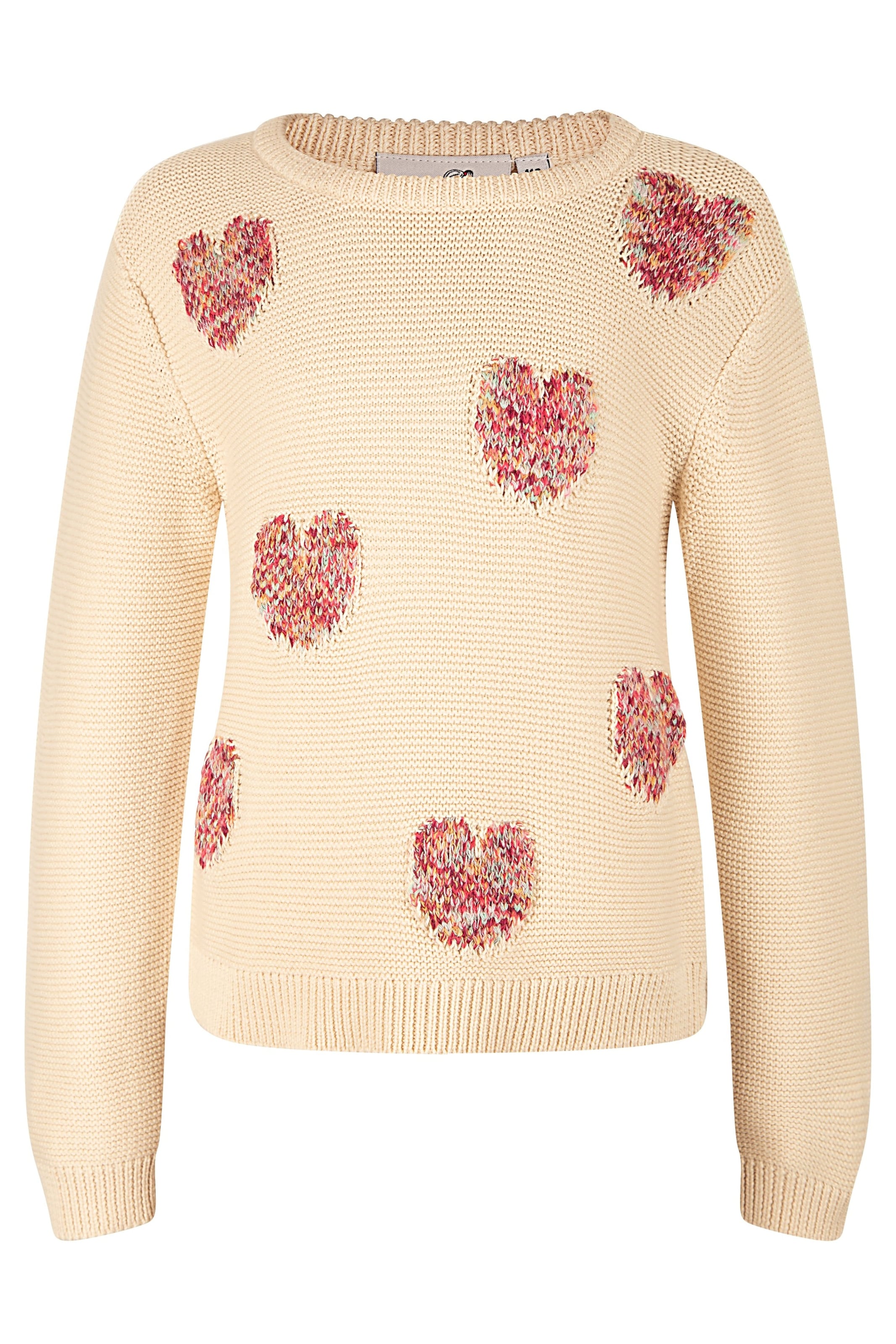 happy girls Πουλόβερ σε μπεζ: μπροστά