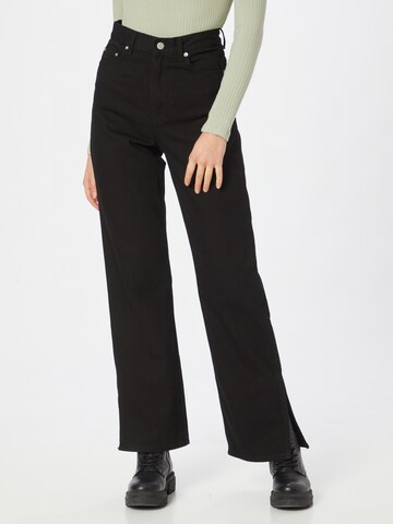 Dr. Denim Wide leg Jeans 'Echo Shoe' in Black: front