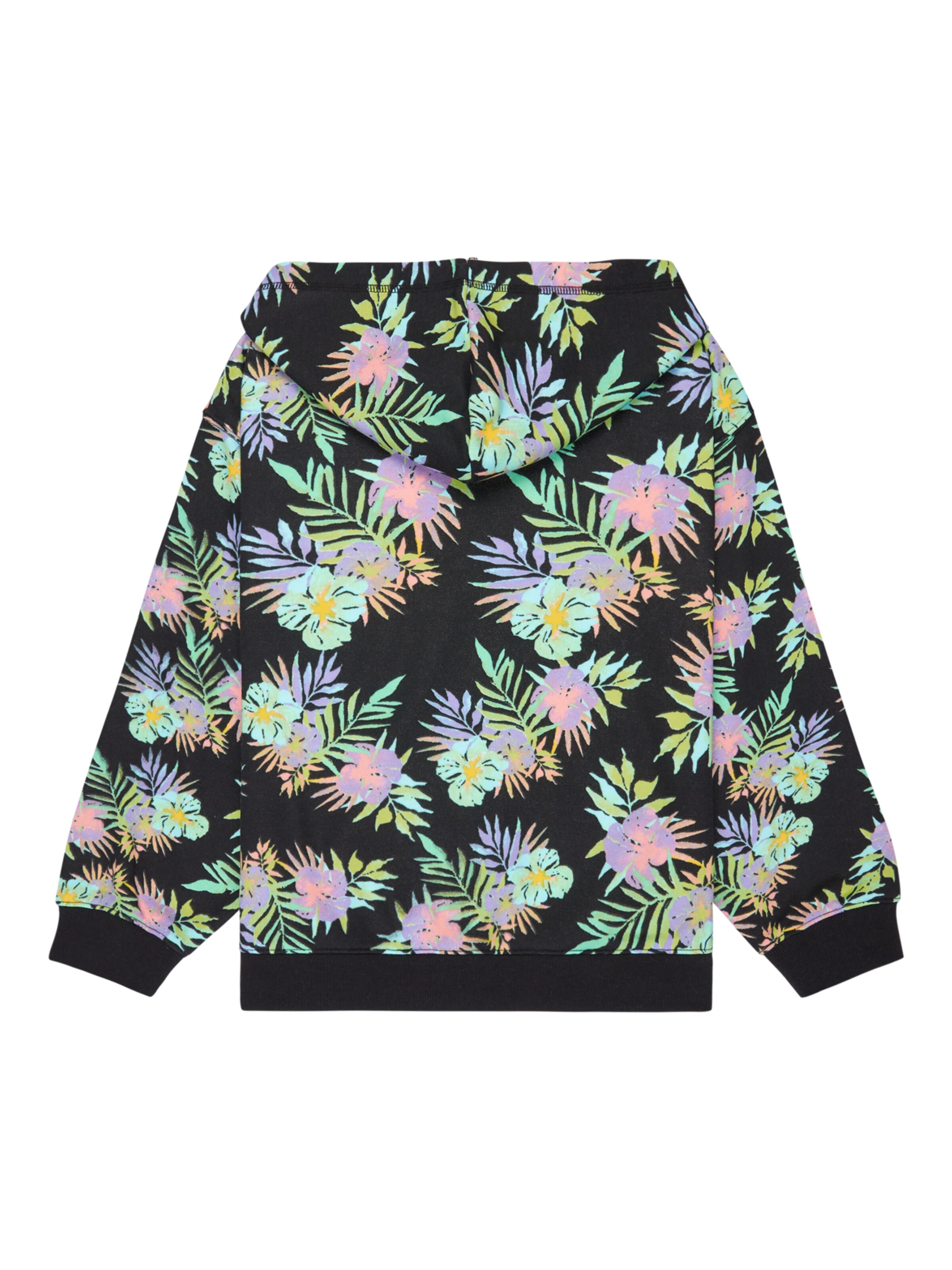 ROXY Zip-Up Hoodie 'Twenty Five Miles' in Black