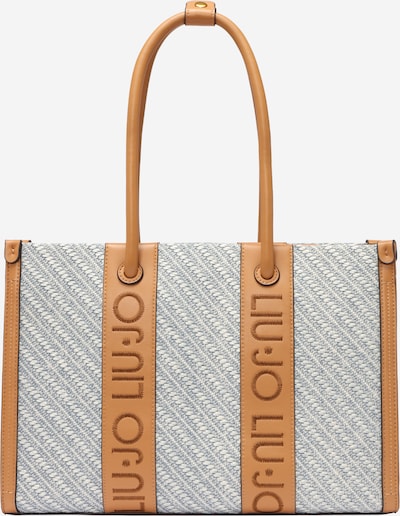 Liu Jo Shopper in Blue denim / Cognac / White, Item view