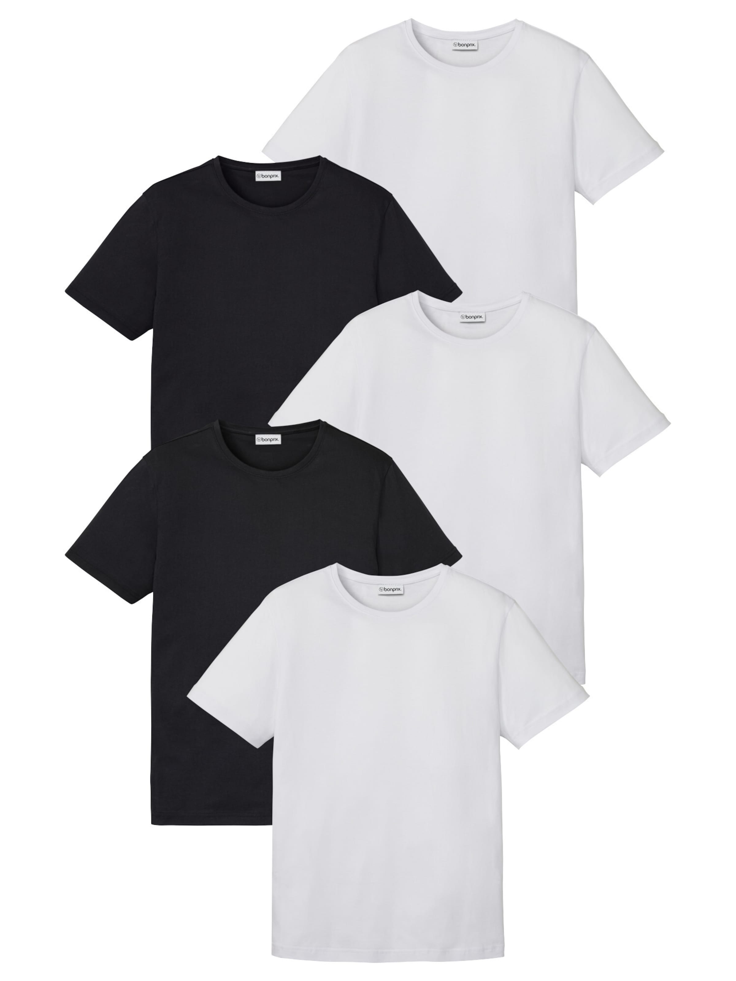 bonprix T-Shirt in Schwarz: Vorderseite