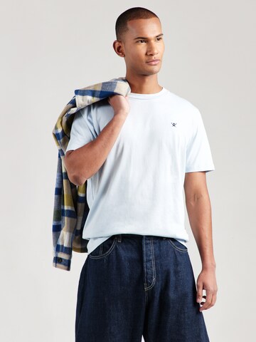 Hackett London Μπλουζάκι σε μπλε: μπροστά