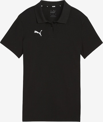 PUMA Sportshirt 'TeamGoal' in Schwarz: Vorderseite