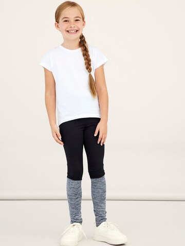 NAME IT - Skinny Leggings 'Tory' em azul