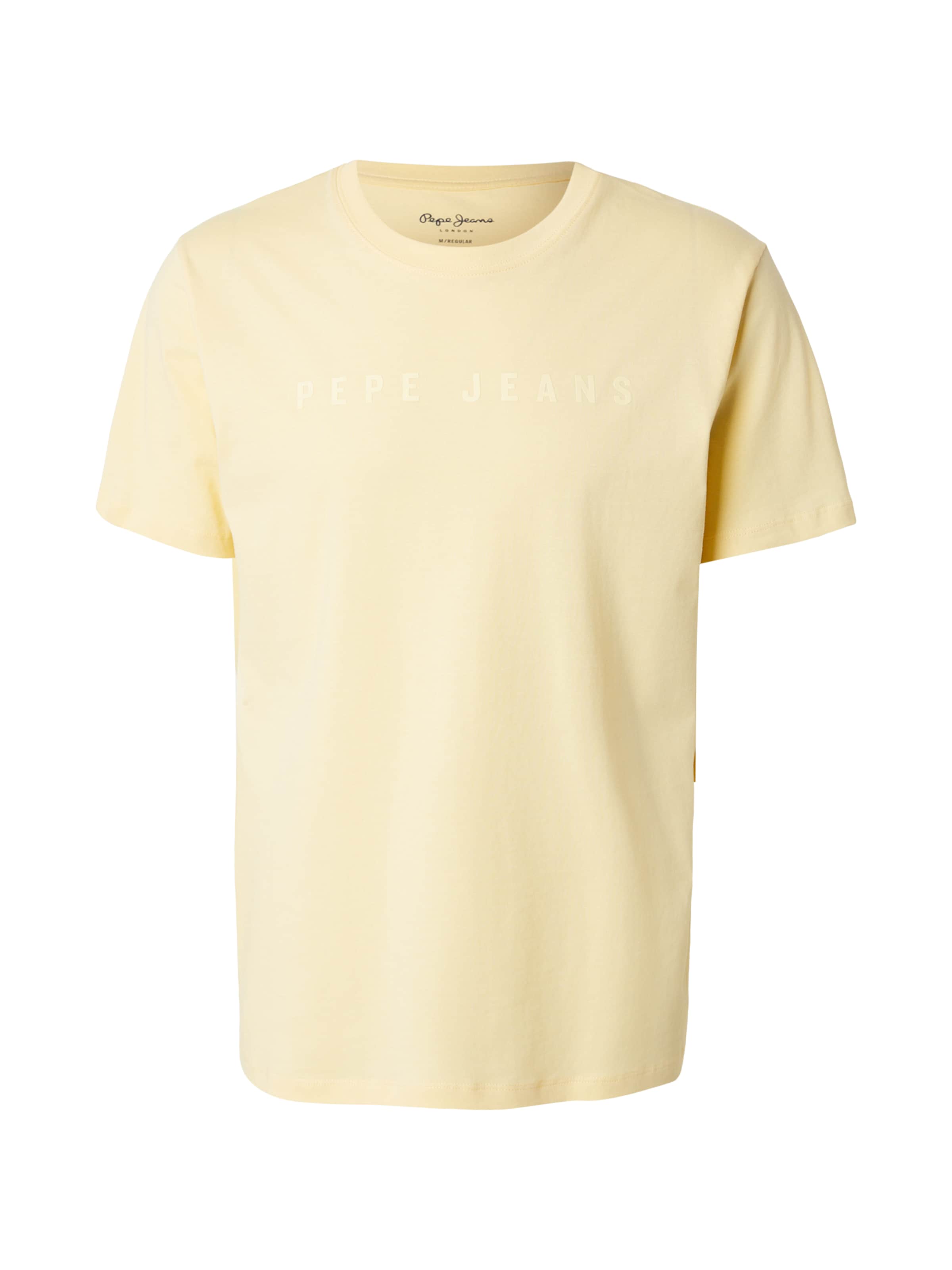 Pepe Jeans - Camisa em amarelo: frente