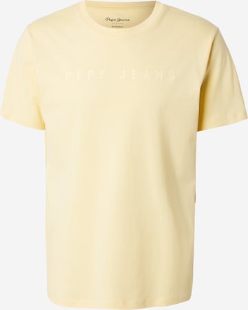 Pepe Jeans Póló - sárga: elől