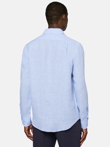 Coupe regular Chemise Boggi Milano en bleu