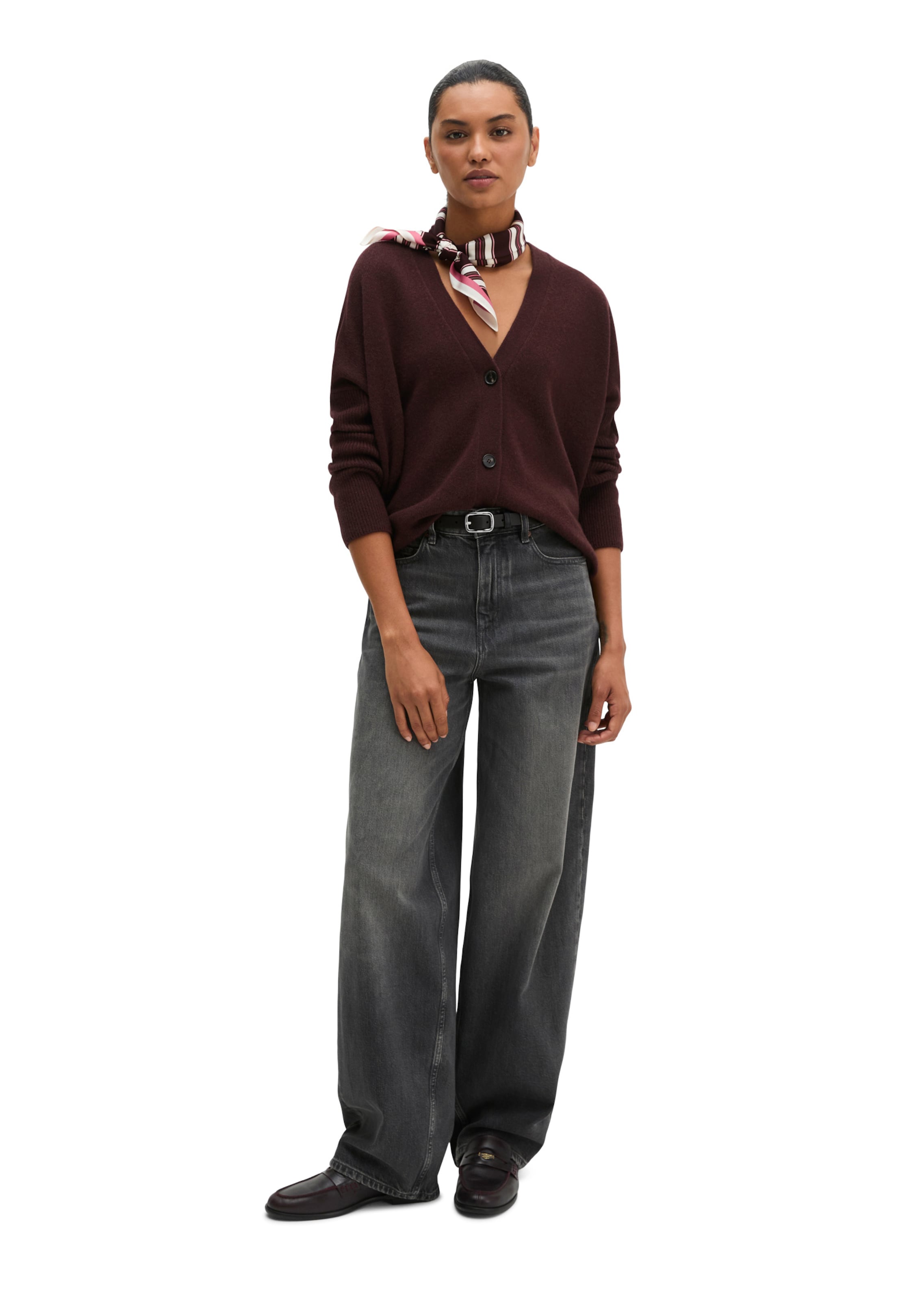 Marc O'Polo Gebreid vest in Rood