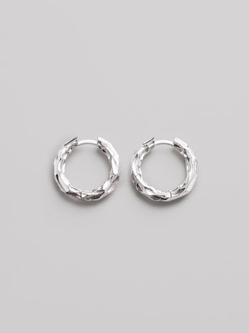 REYTEL Earrings 'CRATERS' in Silver
